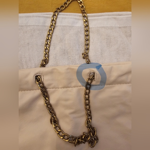 Zara Chain Strap Tote (Cream Colour) - Picture 3 of 9